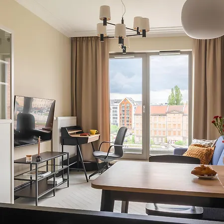 Flatbook - City Center Spa Apartments Grano Residence With Parking Gdansk Exterior foto